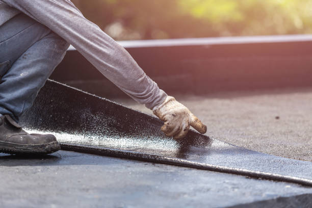 Professional Vapor Barrier Installation technician working in Charlotte Hall, MD